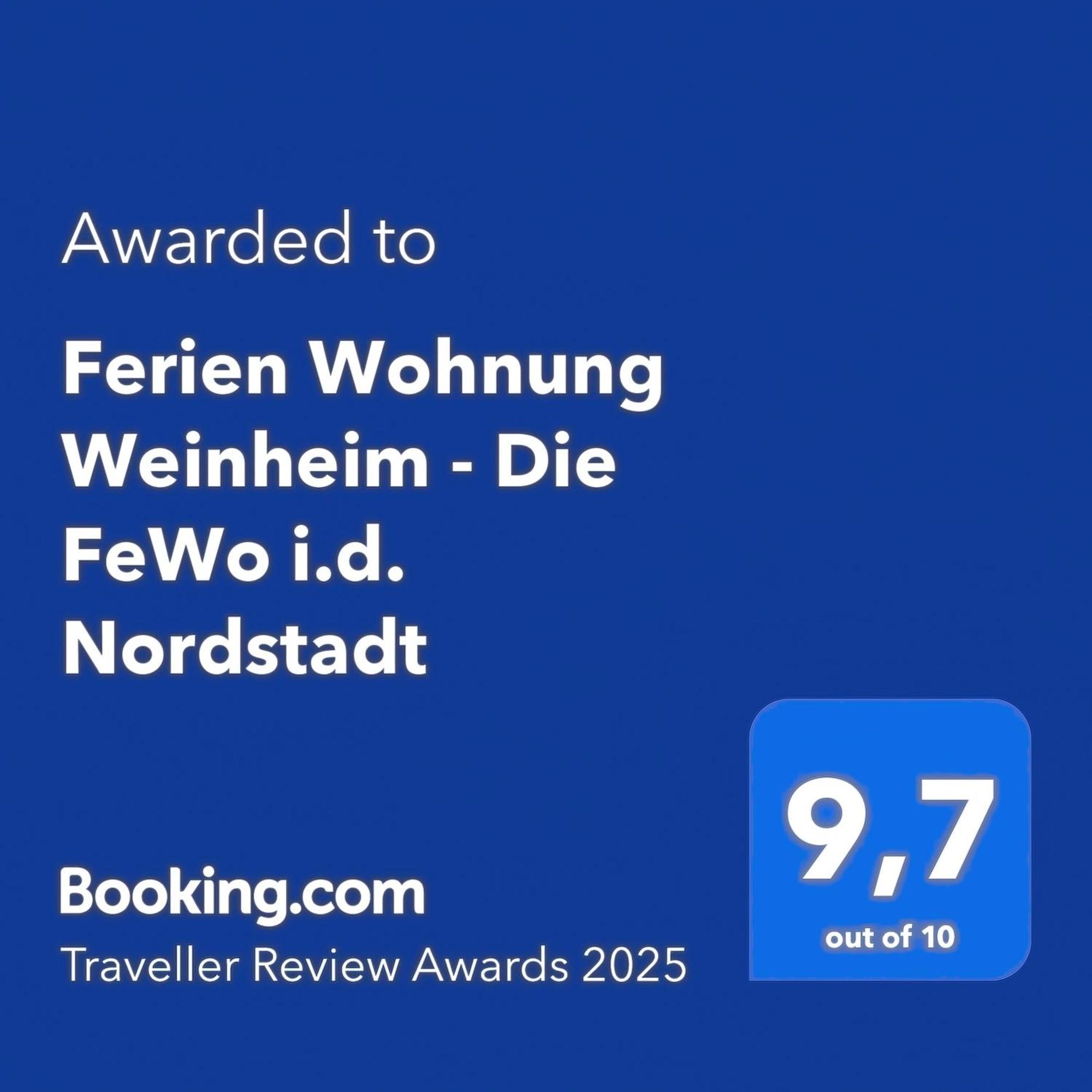 Ferien Wohnung Weinheim - Die Fewo I.D. Nordstadt Exterior foto
